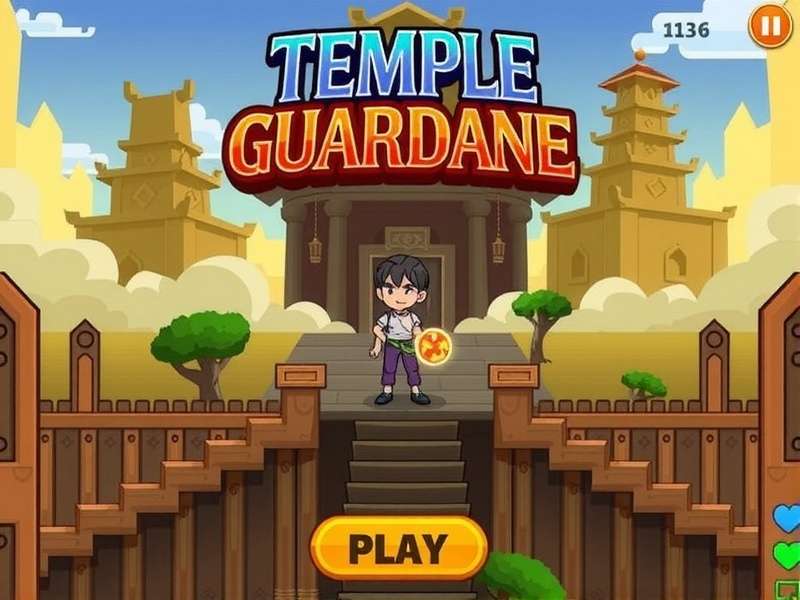 Temple Guardian Challenge Game Screenshot